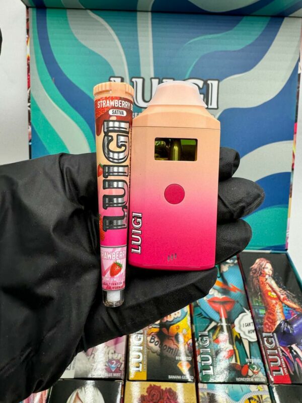 Luigi Live Resin Liquid Diamond 2G Disposable Vape