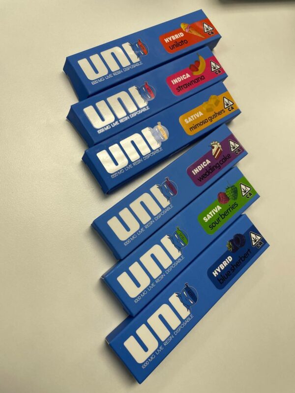 uni disposable carts