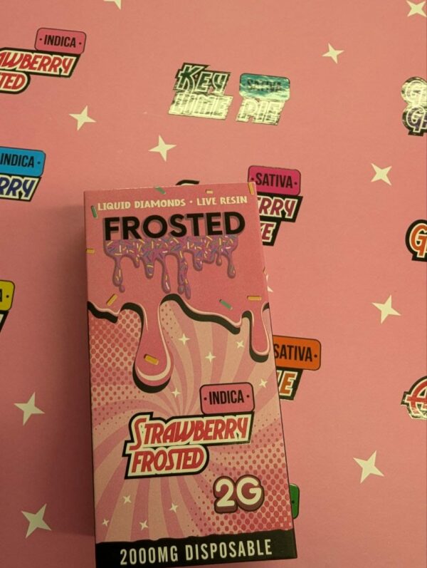 Buy Frosted 2G Disposable Liquid Diamonds + Live Resin - Image 2